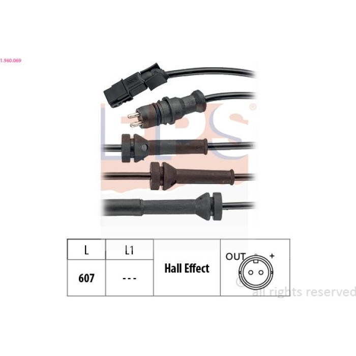 EPS ABS Sensor 1.960.069 EPS ABS Sensor 1.960.069