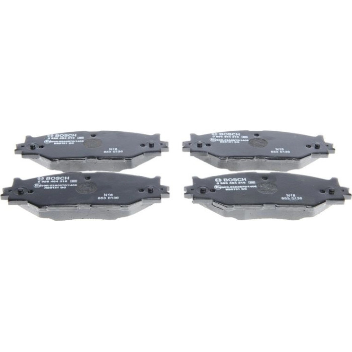 Bosch Bremsbelagsatz 0 986 494 316 Bosch Bremsbelagsatz 0 986 494 316
