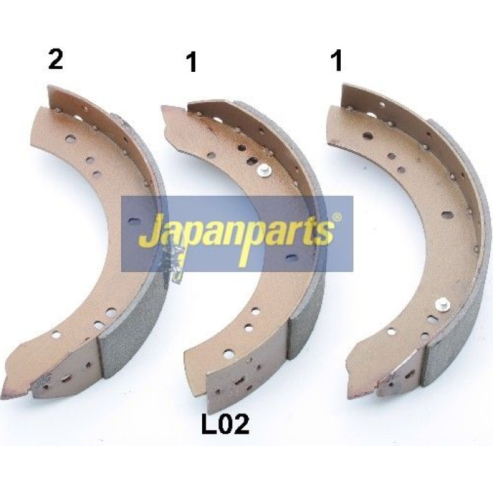 Japanparts Bremsbacken GF-L02AF Japanparts Bremsbacken GF-L02AF