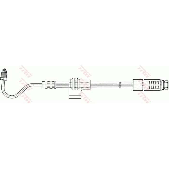 TRW Bremsschlauch Vorderachse rechts PHD562 TRW Bremsschlauch Vorderachse rechts PHD562