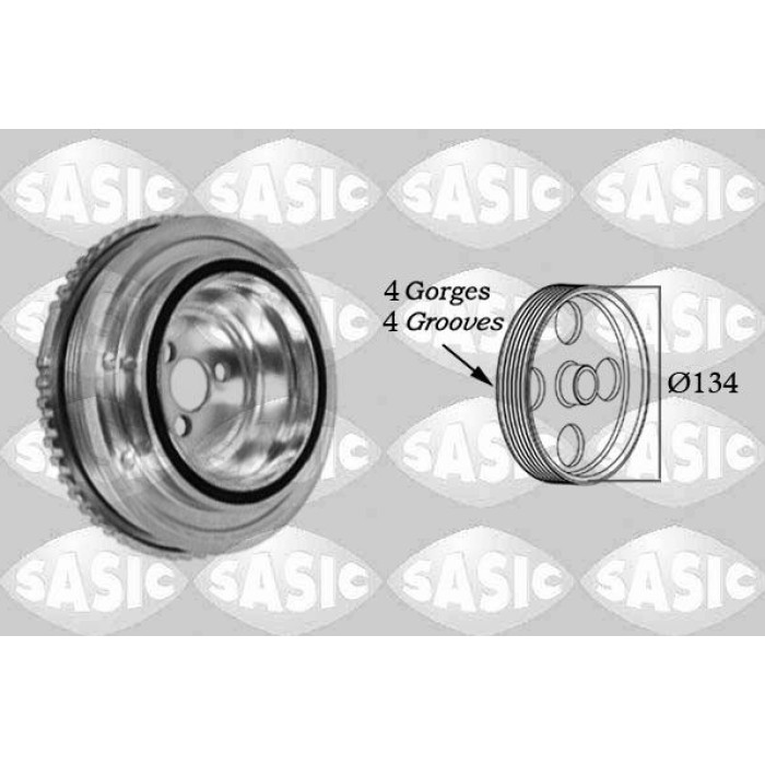 SASIC Riemenscheibe, Kurbelwelle 2156044 SASIC Riemenscheibe, Kurbelwelle 2156044