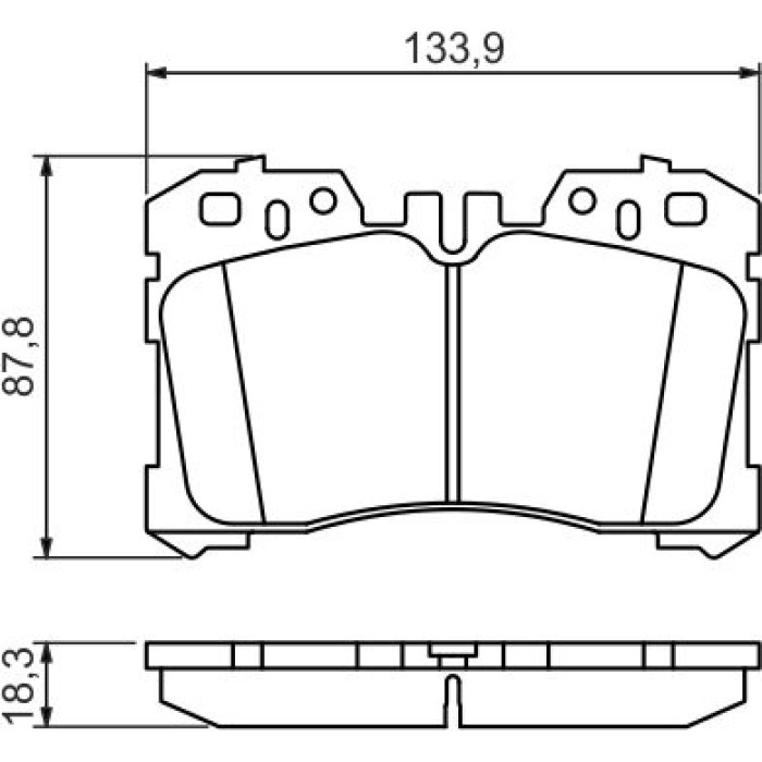 0 986 494 423 Bosch Bremsbelagsatz 0 986 494 423 0 986 494 423 Bosch Bremsbelagsatz 0 986 494 423