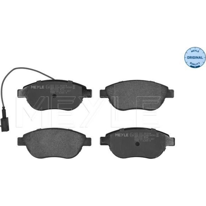 025 237 0919/W MEYLE Bremsbelagsatz Fiat Stilo 1.9D/Doblo 10- Mit Sensor 025 237 0919/W MEYLE Bremsbelagsatz Fiat Stilo 1.9D/Doblo 10- Mit Sensor