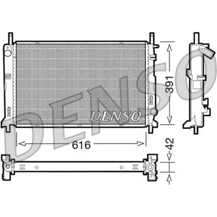 Denso Motorkühler DRM10071
