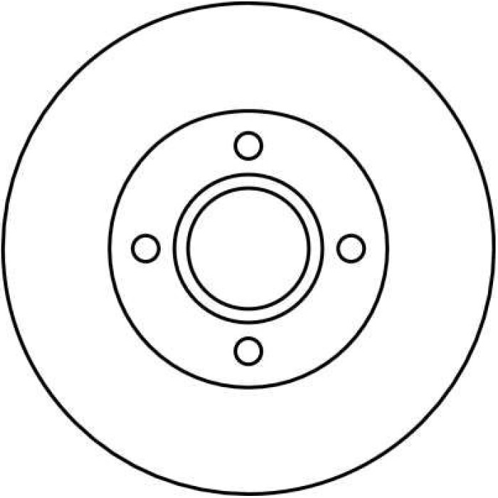 TRW Bremsscheibe Ford Focus DF4036 TRW Bremsscheibe Ford Focus DF4036