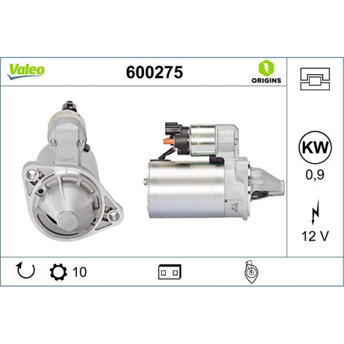 Valeo Anlasser 600275 Valeo Anlasser 600275