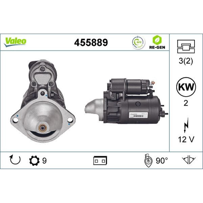 Valeo Anlasser 455889 Valeo Anlasser 455889