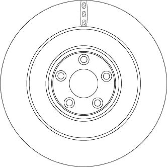TRW Bremsscheibe Hinterachse DF6654S TRW Bremsscheibe Hinterachse DF6654S