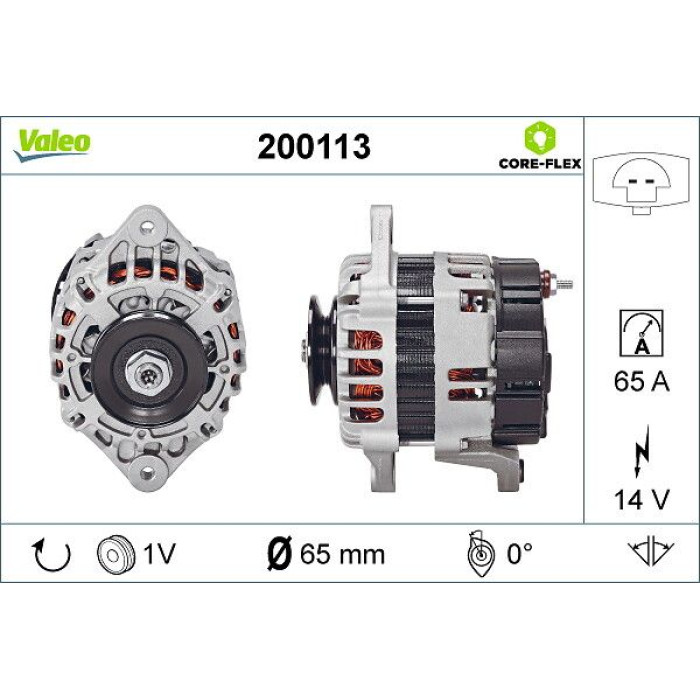 Valeo Lichtmaschine 200113 Valeo Lichtmaschine 200113