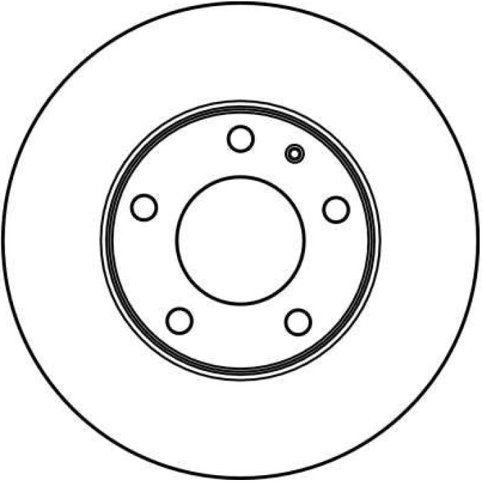 TRW Bremsscheibe DF2551 TRW Bremsscheibe DF2551
