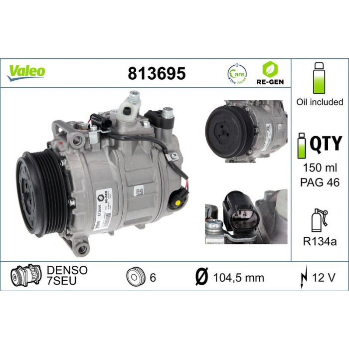 Valeo Kompressor 813695