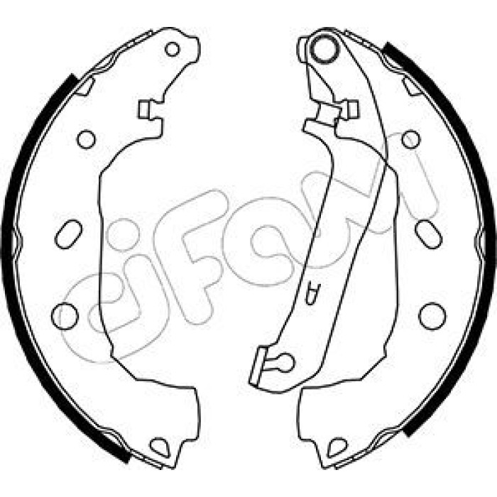 CIFAM Bremsbackensatz 153-138 CIFAM Bremsbackensatz 153-138