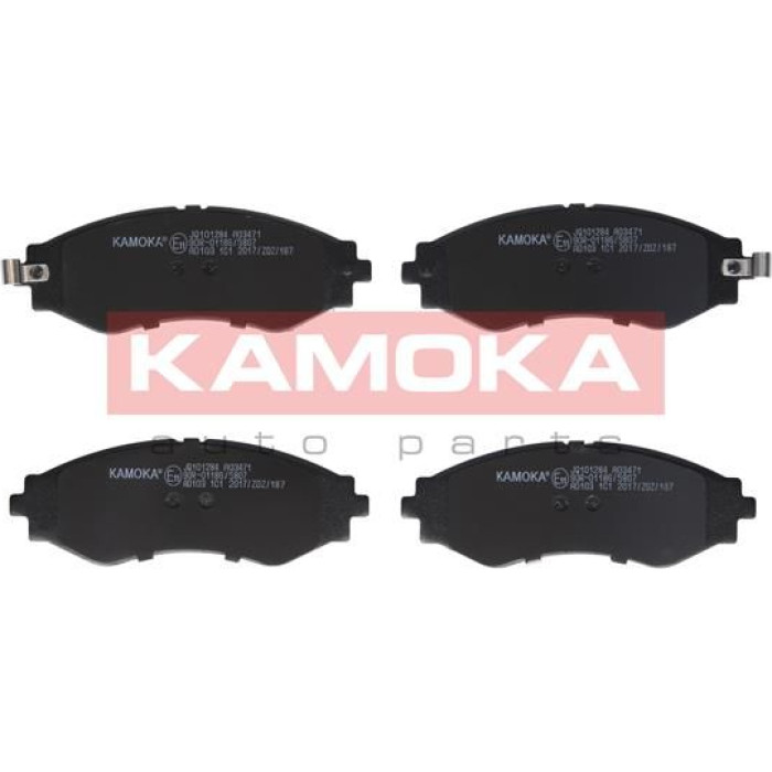 JQ101284 Kamoka Bremsbelagsatz JQ101284 JQ101284 Kamoka Bremsbelagsatz JQ101284