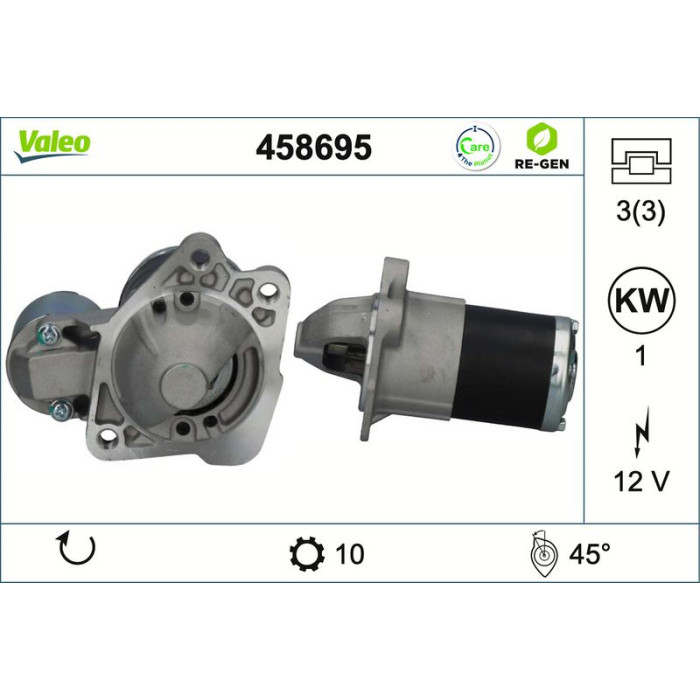 Valeo Anlasser 458695 Valeo Anlasser 458695
