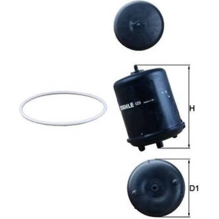 Mahle Original Ölfilter OZ 9D Mahle Original Ölfilter OZ 9D