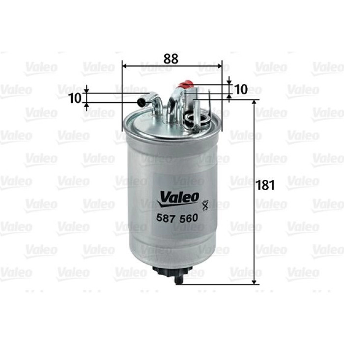 Valeo Kraftstofffilter 587560 Valeo Kraftstofffilter 587560