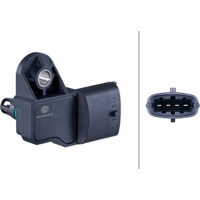 HELLA Sensor, Saugrohrdruck 6PP 009 400-291 HELLA Sensor, Saugrohrdruck 6PP 009 400-291