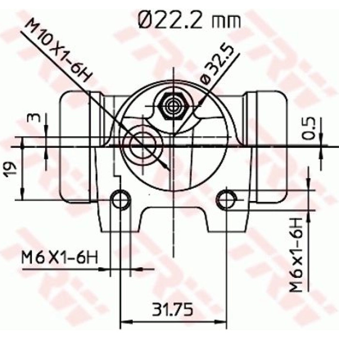 TRW Radbremszylinder BWH132 TRW Radbremszylinder BWH132