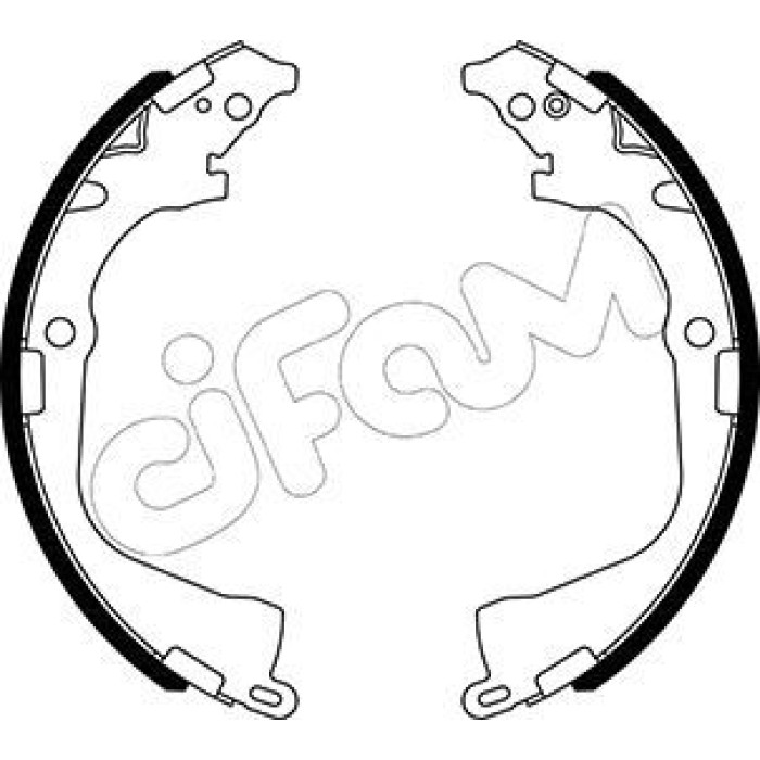 CIFAM Bremsbackensatz 153-529 CIFAM Bremsbackensatz 153-529