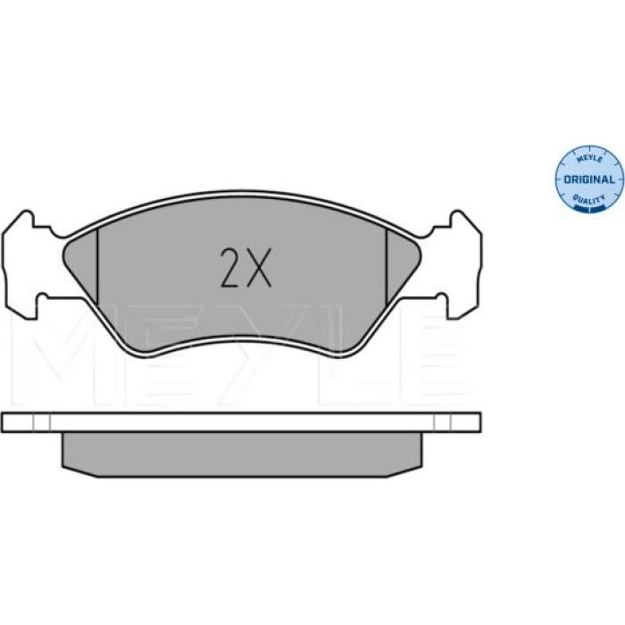 252310217 MEYLE Bremsbelagsatz Ford Fiesta 96 252310217 MEYLE Bremsbelagsatz Ford Fiesta 96