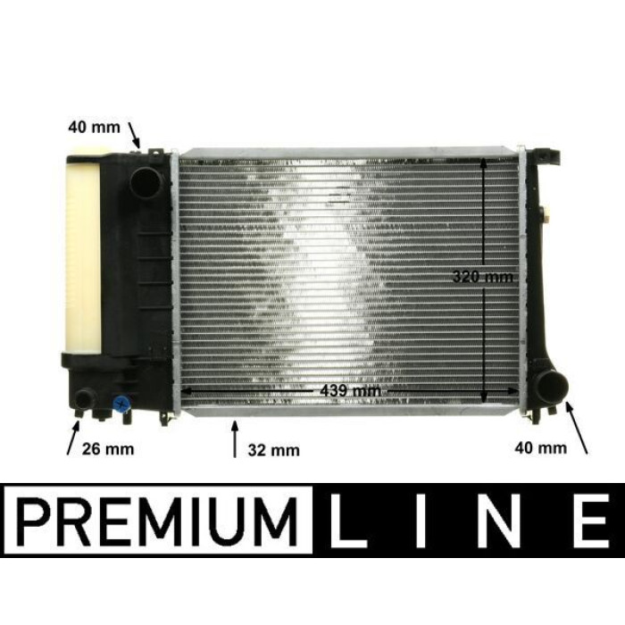 MAHLE Kühler, Motorkühlung CR 495 000P