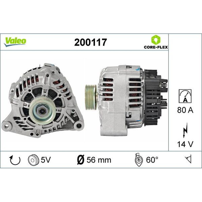 Valeo Lichtmaschine 200117