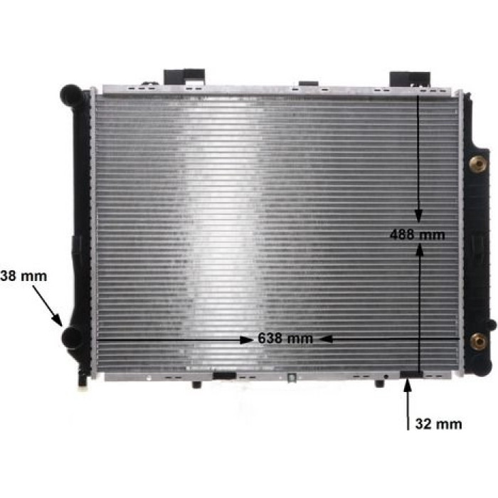 MAHLE Kühler, Motorkühlung CR 634 000S MAHLE Kühler, Motorkühlung CR 634 000S