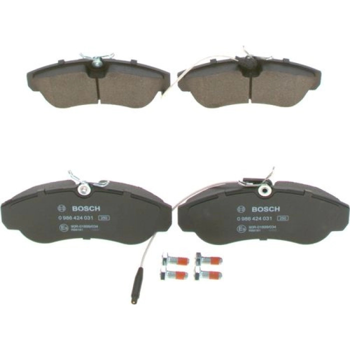 Bosch Bremsbelagsatz 0 986 424 031 Bosch Bremsbelagsatz 0 986 424 031
