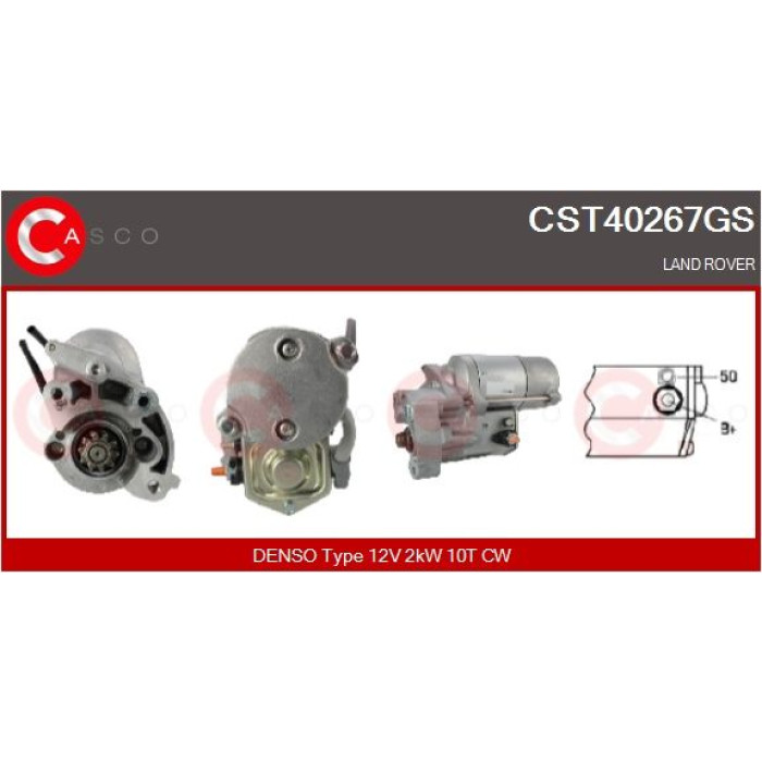 CASCO Anlasser CST40267GS CASCO Anlasser CST40267GS