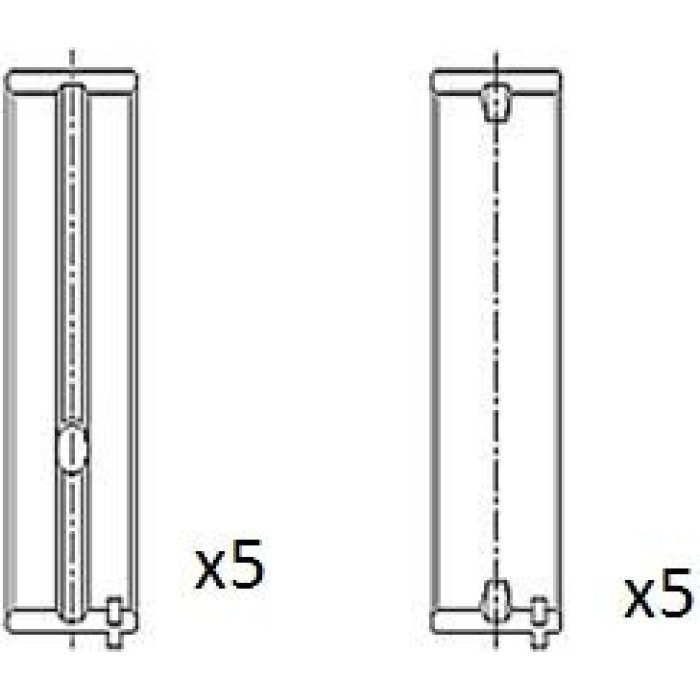 FAI AutoParts Kurbelwellenlager BM1031-STD FAI AutoParts Kurbelwellenlager BM1031-STD