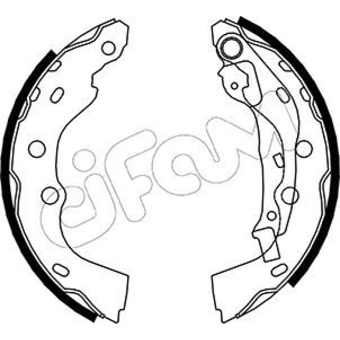 CIFAM Bremsbackensatz 153-406 CIFAM Bremsbackensatz 153-406