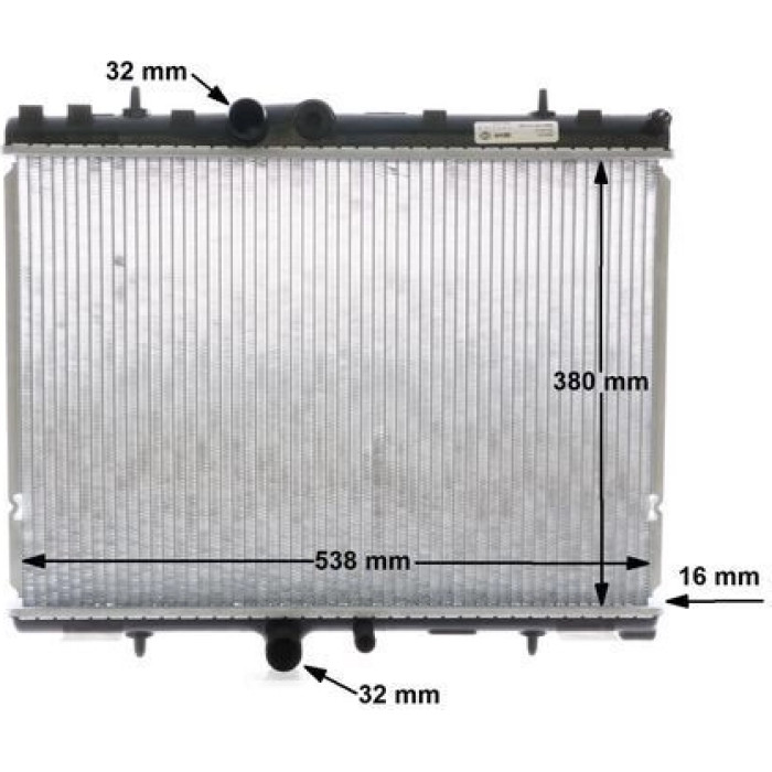 MAHLE Kühler, Motorkühlung CR 1501 000S MAHLE Kühler, Motorkühlung CR 1501 000S