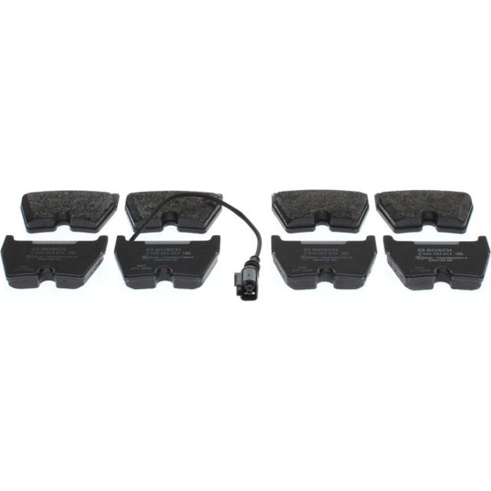 Bosch Bremsbelagsatz Vorderachse 0 986 424 613 Bosch Bremsbelagsatz Vorderachse 0 986 424 613