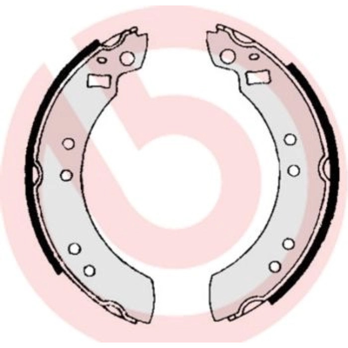 Bremsbackensatz HA S 24 501