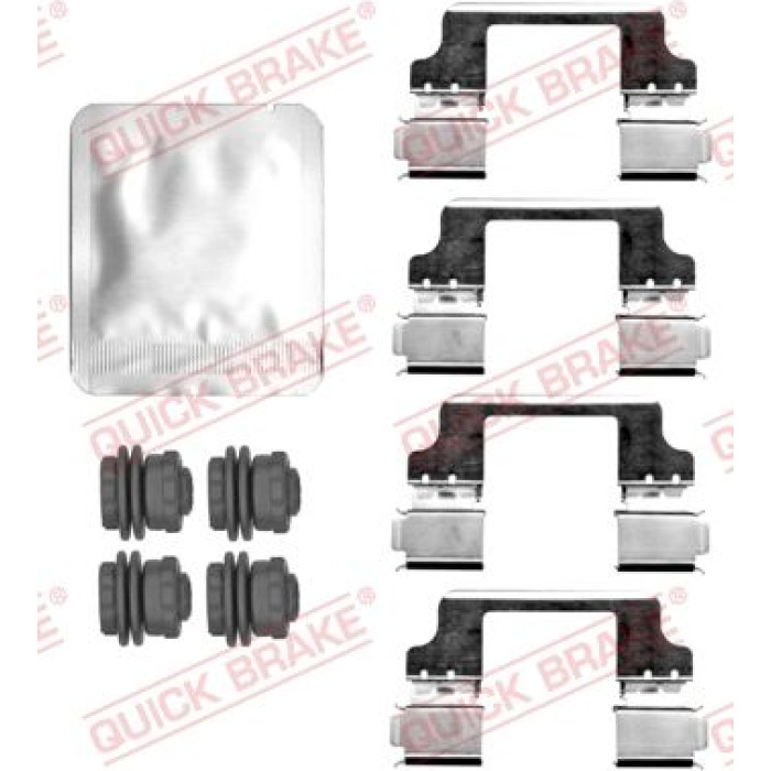 Quick Brake Zusatzsatz für Scheibenbremsbeläge 109-0150 Quick Brake Zusatzsatz für Scheibenbremsbeläge 109-0150