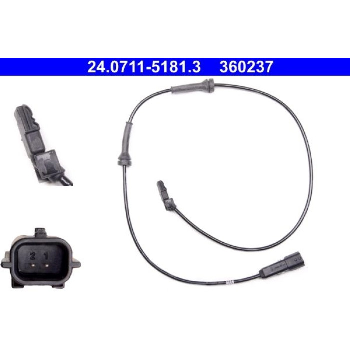 ATE ABS-Sensor 24.0711-5181.3