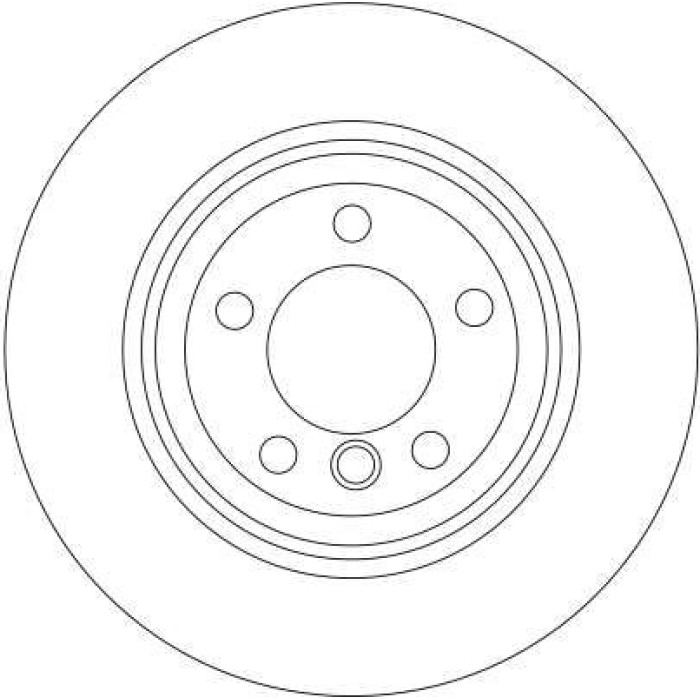 TRW Bremsscheibe Hinterachse DF4391 TRW Bremsscheibe Hinterachse DF4391