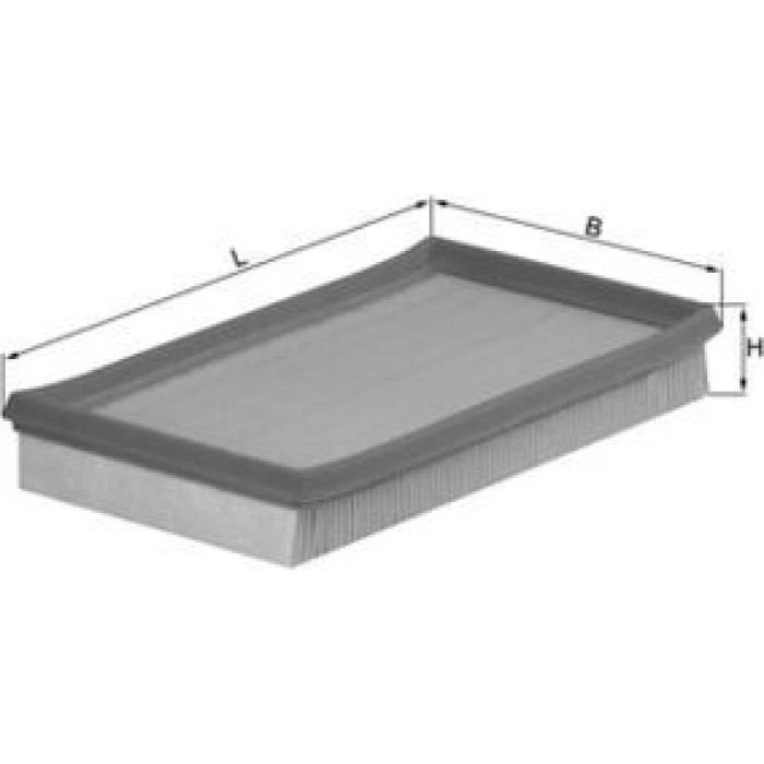 LX 1148 MAHLE Luftfilter LX 1148, Filtereinsatz, 253 x 150 x 37,3 mm – u. a. für Suzuki Ignis II (MH), Subaru Justy III (G3X), Wagon R+ (MA) – OE Nummer 1378086G00 - l LX 1148 MAHLE Luftfilter LX 1148, Filtereinsatz, 253 x 150 x 37,3 mm – u. a. für Suzuki Ignis II (MH), Subaru Justy III (G3X), Wagon R+ (MA) – OE Nummer 1378086G00 - l
