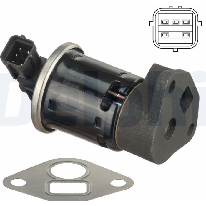 Delphi AGR-Ventil EG10445-12B1