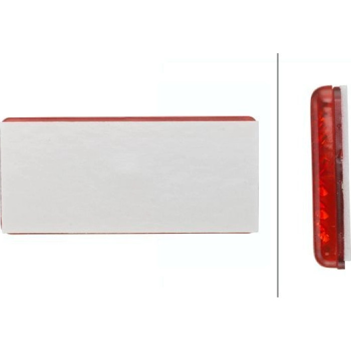 8RA 004 412-021 Rückstrahler rot