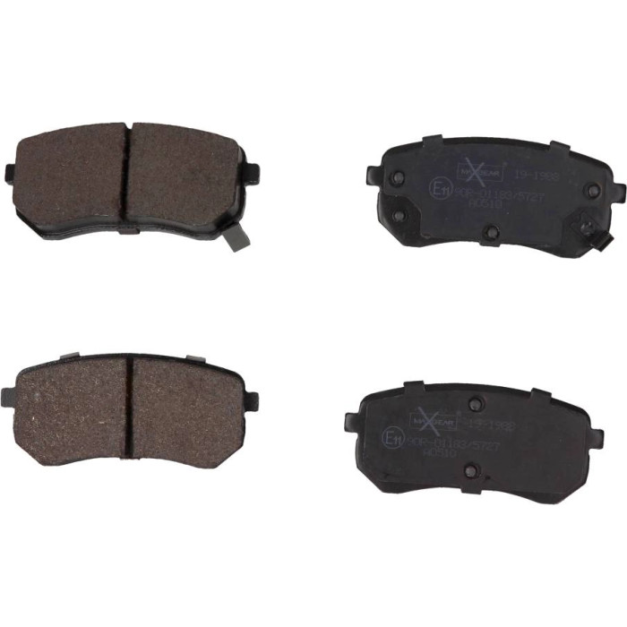 19-1988 MAXGEAR Bremsbelagsatz 19-1988 Kia Picanto 04 19-1988 MAXGEAR Bremsbelagsatz 19-1988 Kia Picanto 04
