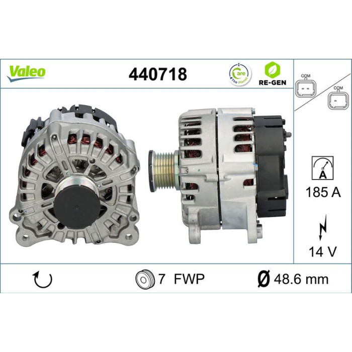 Valeo Lichtmaschine 440718 Valeo Lichtmaschine 440718