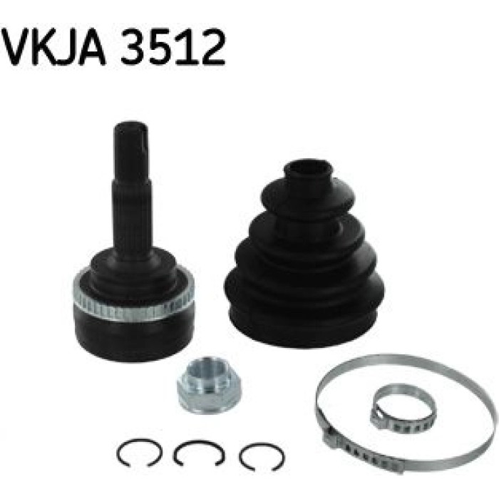 SKF Antriebswellengelenksatz VKJA 3512 SKF Antriebswellengelenksatz VKJA 3512