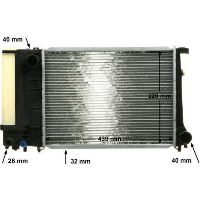 MAHLE Kühler, Motorkühlung CR 495 000P