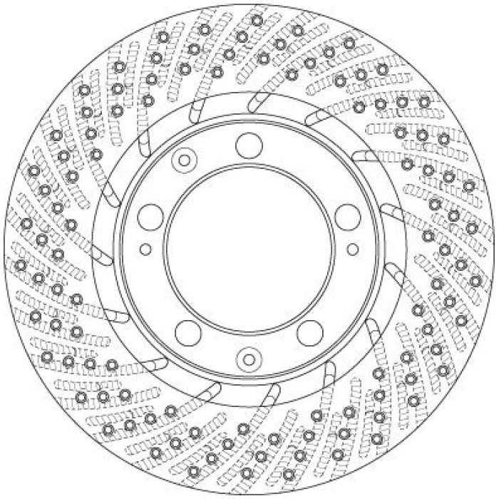 TRW Bremsscheibe DF6467S