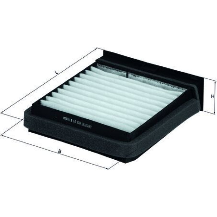 LA 376 MAHLE Innenraumfilter LA 376, ohne Klimaanlage, Partikelfilter, 200 x 176 x 51 mm – u. a. für Volvo S40 I (644), V40 Kombi (645), Mitsubishi Carisma (DA_) – OE Nummer 30818694 - l LA 376 MAHLE Innenraumfilter LA 376, ohne Klimaanlage, Partikelfilter, 200 x 176 x 51 mm – u. a. für Volvo S40 I (644), V40 Kombi (645), Mitsubishi Carisma (DA_) – OE Nummer 30818694 - l