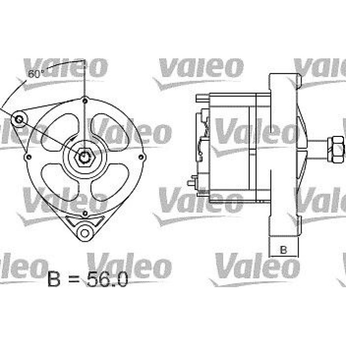 Valeo Lichtmaschine 436418 Valeo Lichtmaschine 436418