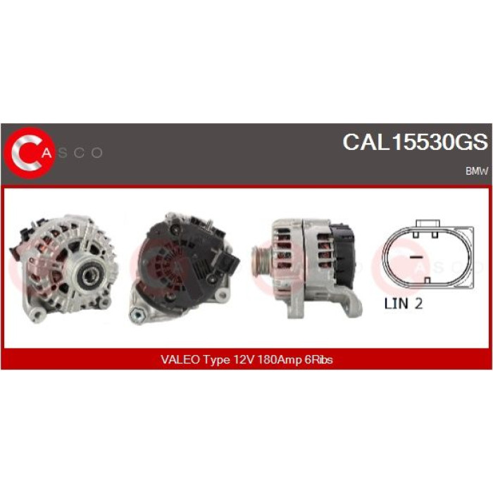 CASCO Generator CAL15530GS CASCO Generator CAL15530GS