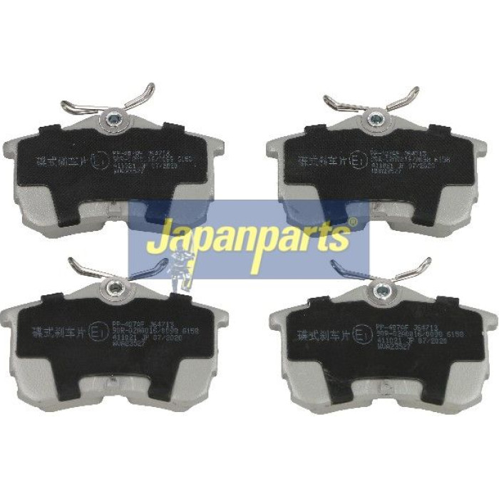 Bremsbelagsatz Honda T. Accord PP-407AF Bremsbelagsatz Honda T. Accord PP-407AF