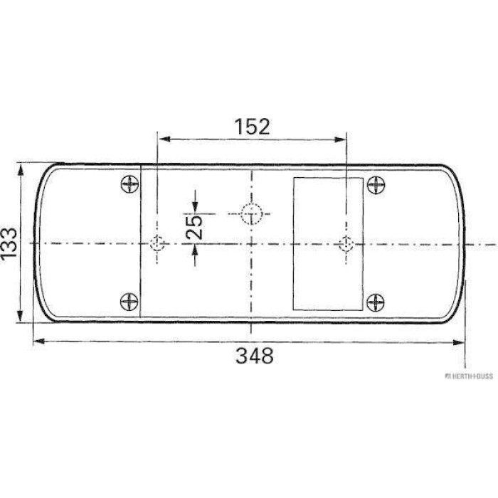 Herth+Buss Elparts Rücklicht 83830186 Herth+Buss Elparts Rücklicht 83830186